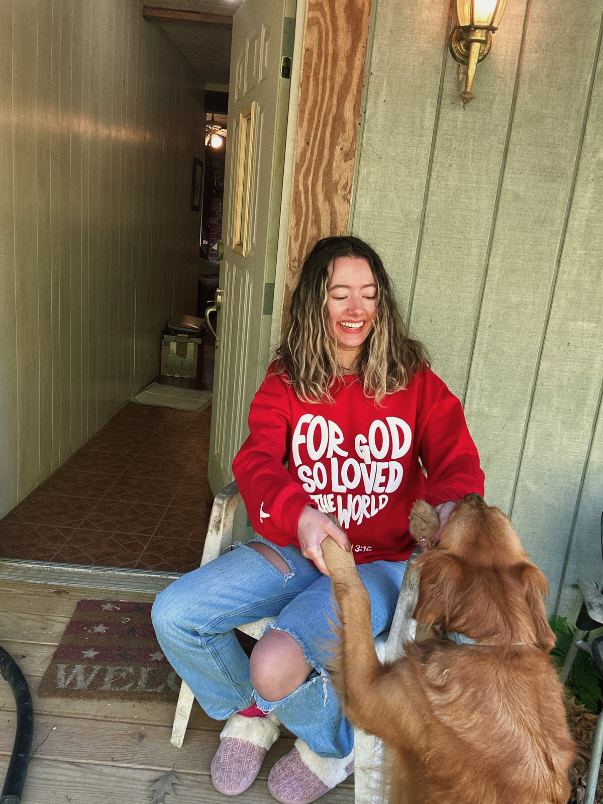 John 3:16 Sweatshirt