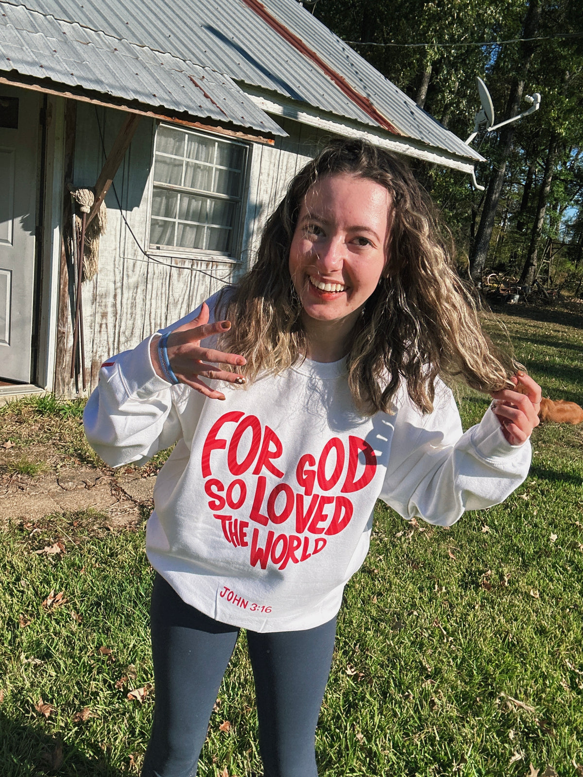 John 3:16 Sweatshirt